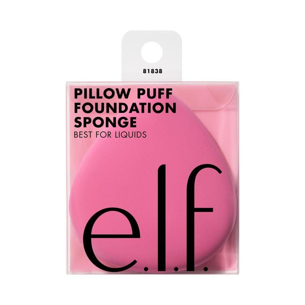 E.L.F. PILLOW PUFF FOUNDATION SPONGE (ESPONJA DE ESPUMA PARA BASE)